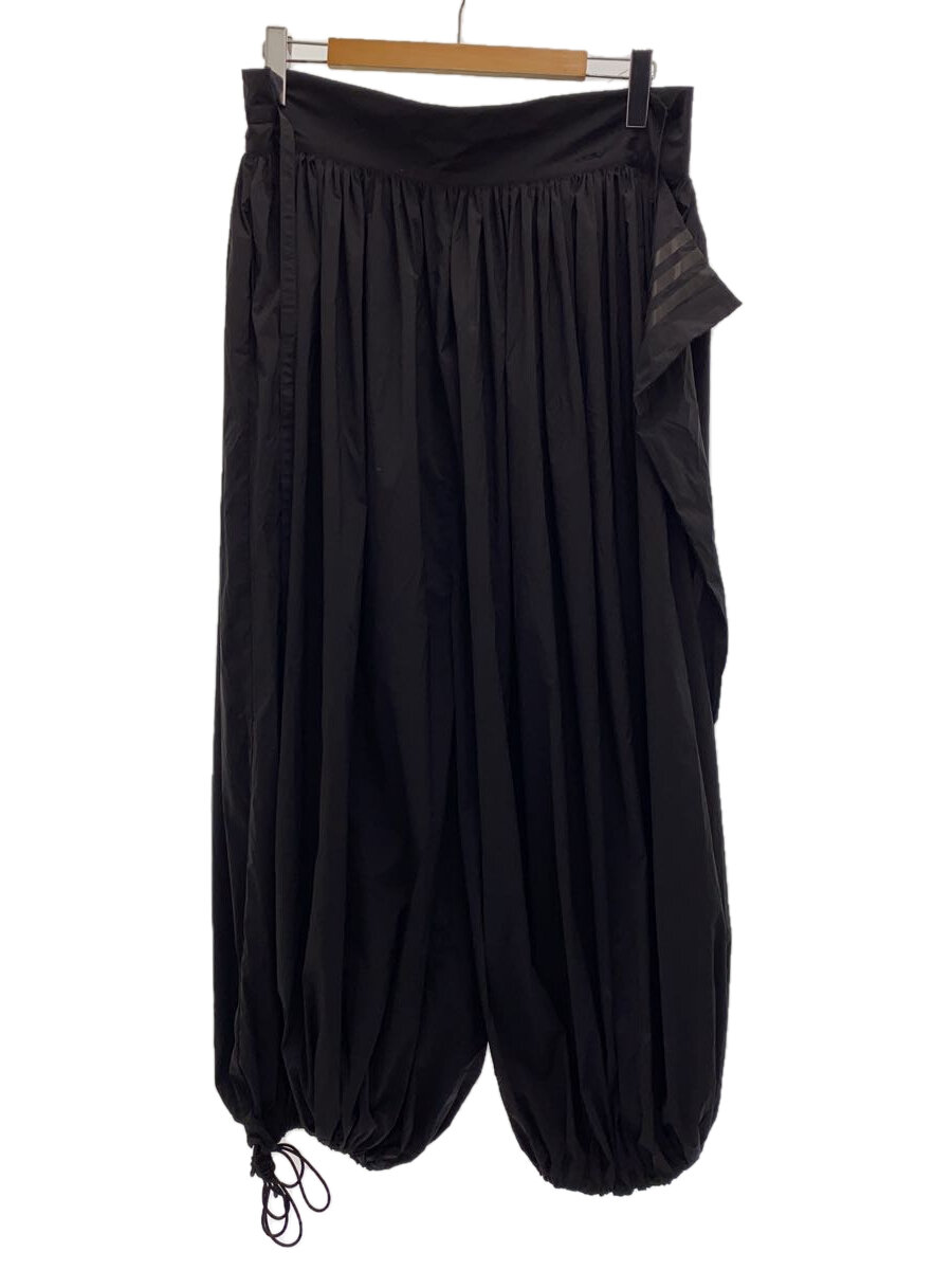 【中古】Y-3◆19SS/ナイロンサイドストライプスーパーワイドバルーンパンツ/S/ナイロン/BLK/DY7155//【メンズウェア】