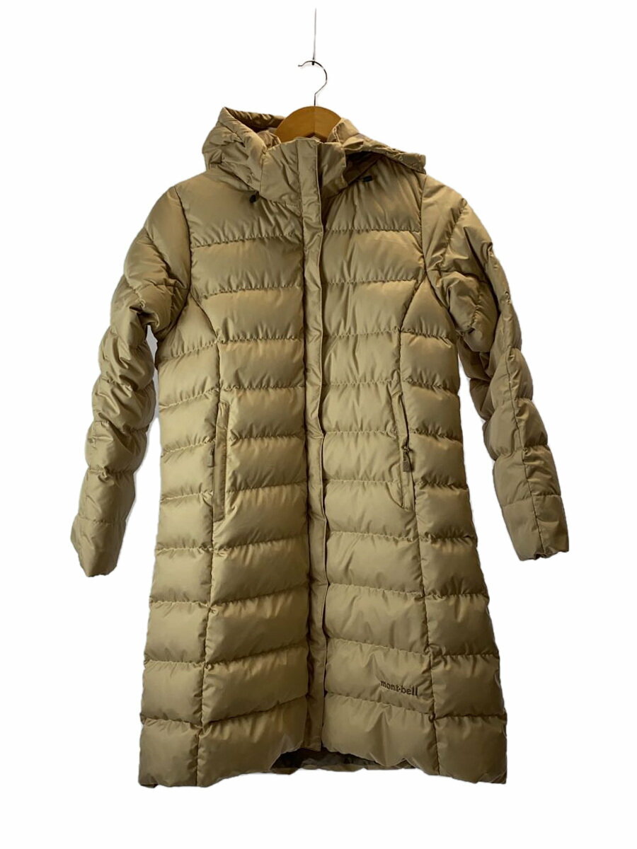 【中古】mont-bell◆コート/S/ナイロン/CRM/無地/1101550【レディースウェア】