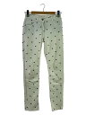 【中古】ETRO◆ボトム/26/コットン/WHT/総柄//【レディースウェア】