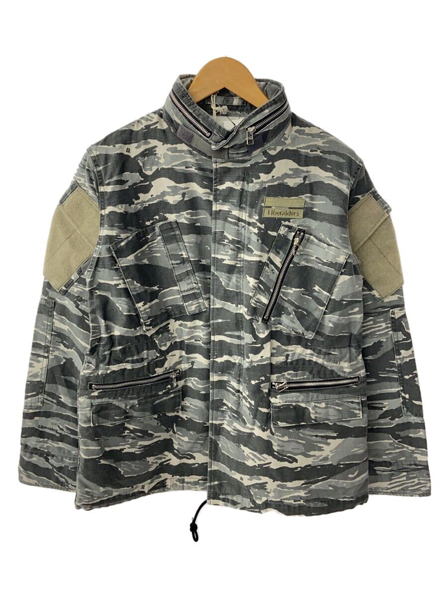 【中古】Liberaiders◆ジャケット/S/コットン/カモフラ/750012001【メンズウェア】