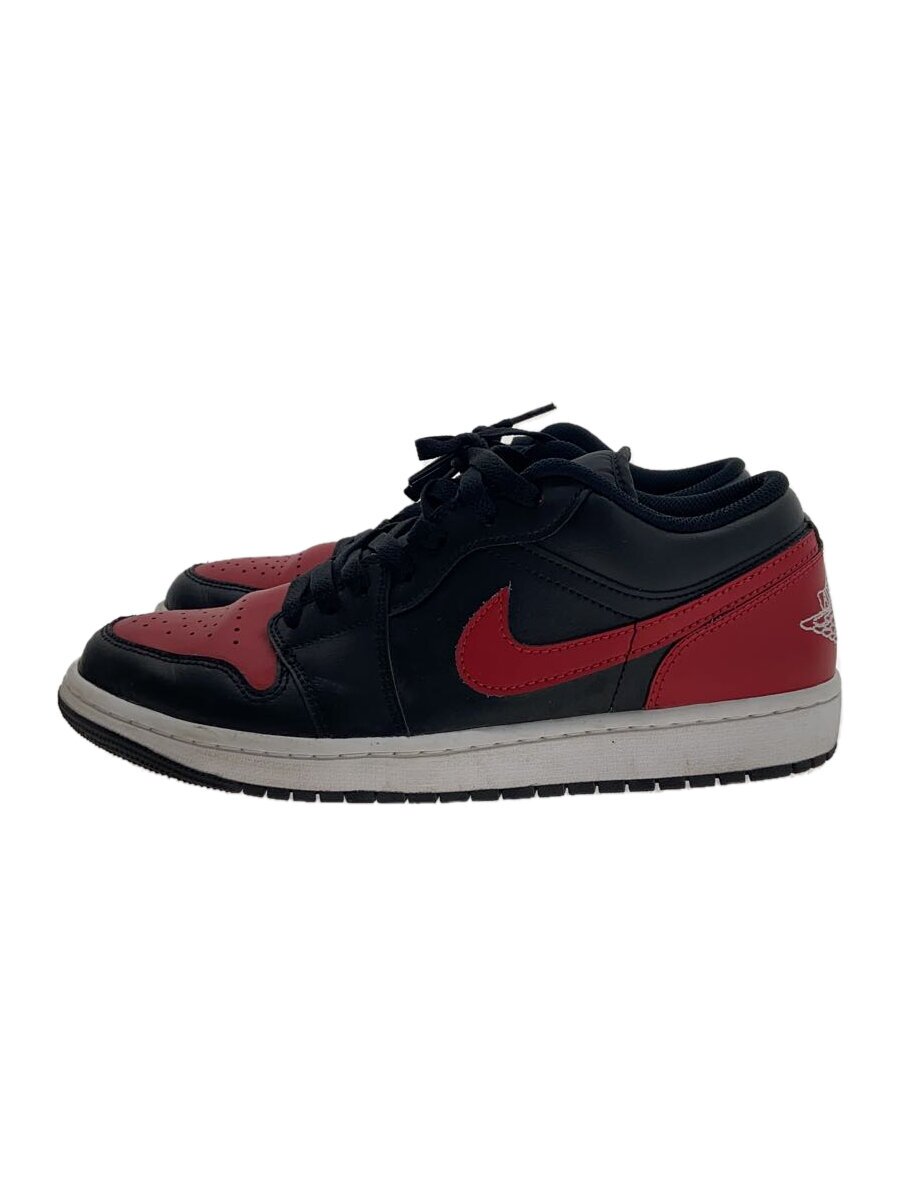 NIKE◆AIR JORDAN 1 LOW/ローカットスニーカー/27cm/RED/553558-067