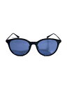 【中古】Ray-Ban◆サングラス/--/プラスチック/BLK/BLU/メンズ/RB4334D【服飾雑貨他】