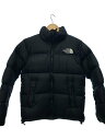 【中古】THE NORTH FACE◆NUPTSE JACKET_ヌプシジャケット/L/ナイロン/BLK/無地【メンズウェア】(4)