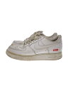 【中古】NIKE◆AIR FORCE 1 LOW/エアフォース 1 ロー/ホワイト/CU9225-100/26cm/WHT【シューズ】