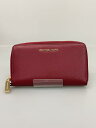 【中古】MICHAEL KORS◆長財布/--/RED/レディース/32H4GTVE9L【服飾雑貨他】