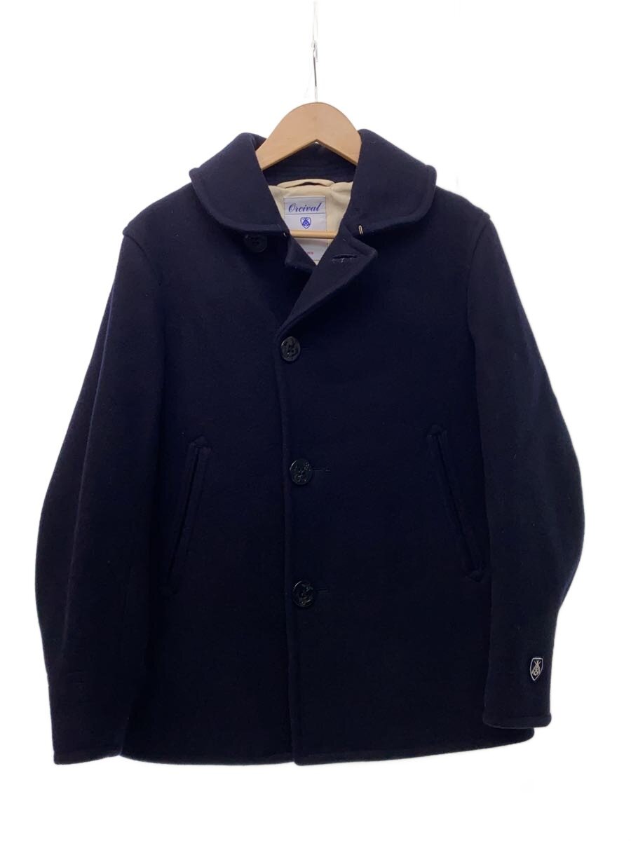 新品‼️ ORCIVAL (オーシバル) single pea coat 2338445870482-01.jpg
