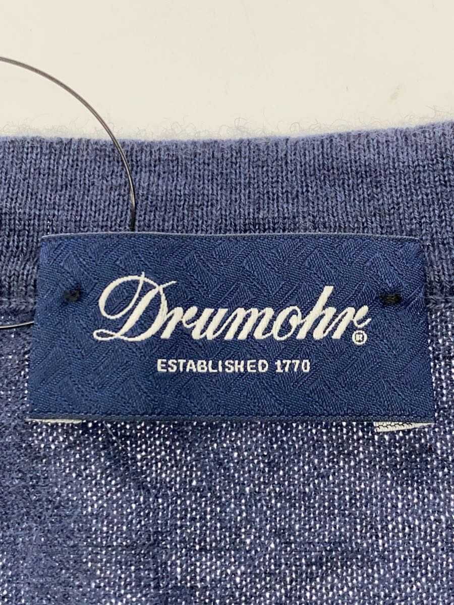 【中古】DRUMOHR◆カーディガン(薄手)/46/カシミア/BLU【メンズウェア】 jumblestore-38230052 2nd STREET 楽天市場店 サンプル画像3