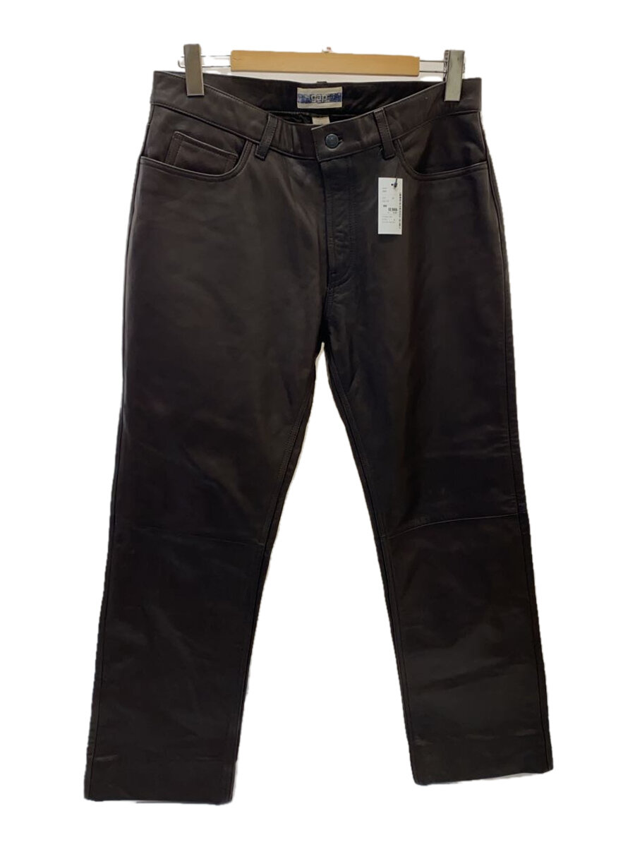 【中古】GAP◆ボトム/35/牛革/BRW【メンズウェア】