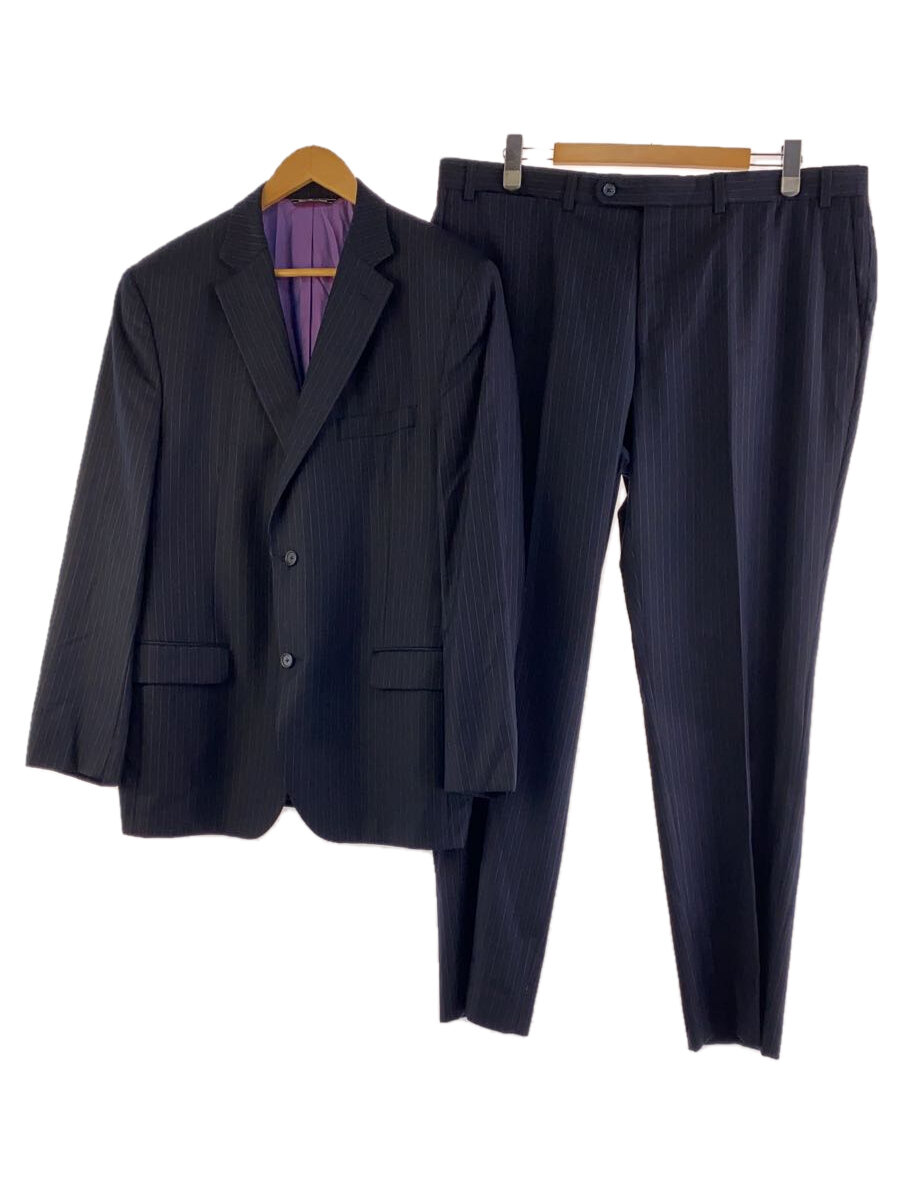 【中古】Loro Piana◆セットアップ/--/ウール/BLK/ストライプ/2352【メンズウェア】