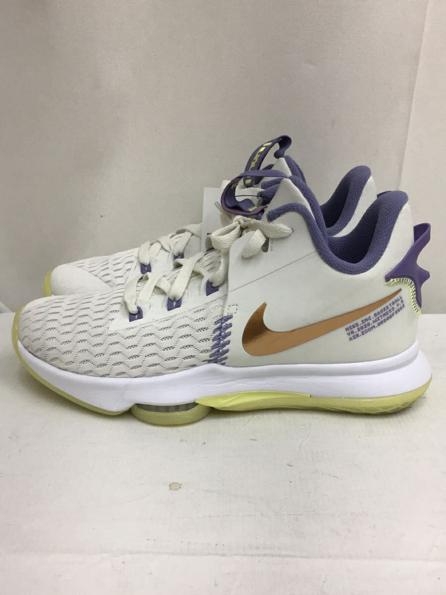 【中古】NIKE◆Lebron Witnessレブロンスニーカーシューズ/27cm/WHT/CQ9380-102