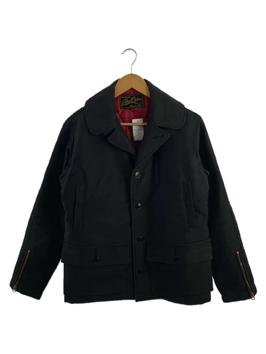 【中古】CALEE◆USN/ジャケット/M/コットン/BLK/無地/AL-1【メンズウェア】