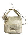 【中古】COACH◆ショルダーバッグ_オールレザー/レザー/GLD【バッグ】