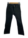 【中古】IRON HEART◆21oz黒鎧デニム スリムストレート/29/コットン/BLK【メンズウェア】