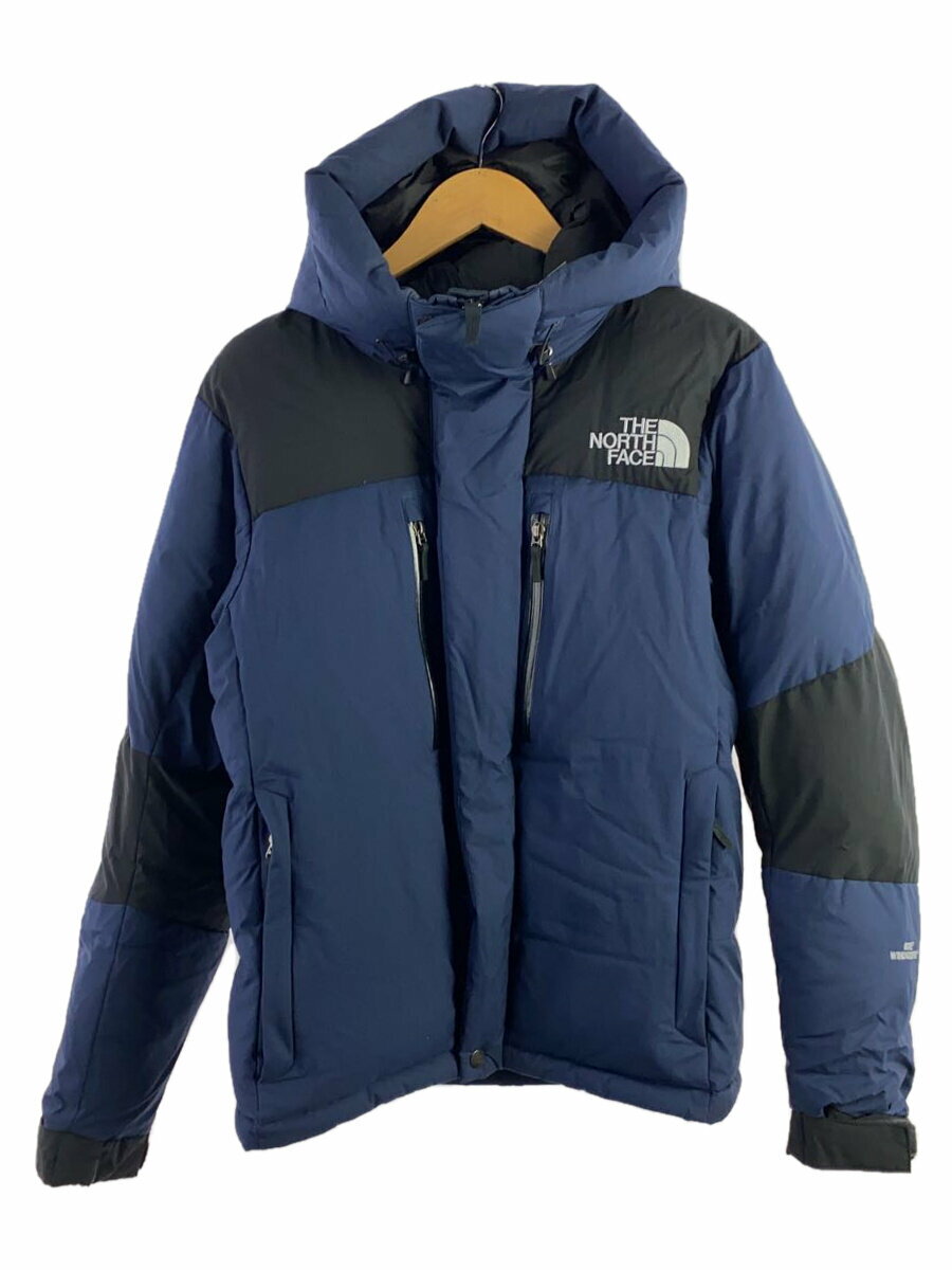【中古】THE NORTH FACE◆BALTRO LIGHT JACKET_バルトロ ライト ジャケット/M/ポリエステル/NVY【メンズウェア】