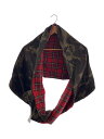 【中古】KAPITAL◆ジャケット再構築マフラー/ネックウォーマー/--/RED/メンズ/リメイク【服飾雑貨他】