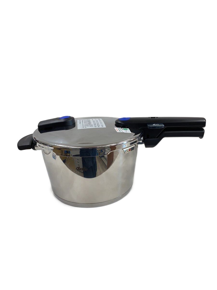 【中古】Fissler◆圧力鍋/容量:4.5L/SLV/600-300-04-093【キッチン用品】