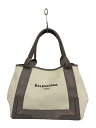 【中古】BALENCIAGA◆カバスS/トートバッグ/キャンバス/GRY/339933・2881・C・535269【バッグ】