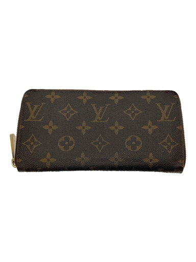 【中古】LOUIS VUITTON◆1)ジッピー・ウォレット_モノグラム・キャンバス_BRW/PVC/BRW/メンズ【服飾雑貨他】 【中古】LOUIS VUITTON◆1)ジッピー・ウォレット_モノグラム・キャンバス_BRW/PVC/BRW/メンズ【服飾雑貨他】