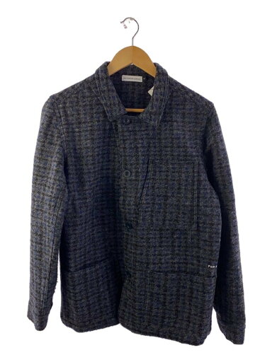 【中古】POP TRADING COMPANY◆カバーオール/S/ウール/GRY/チェック【メンズウェア】 【中古】POP TRADING COMPANY◆カバーオール/S/ウール/GRY/チェック【メンズウェア】