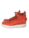 【中古】NIKE◆SF AF1 MID/スペシャルフィールドエアフォースミッド/オレンジ/917753-800/27.5cm/OR【シューズ】