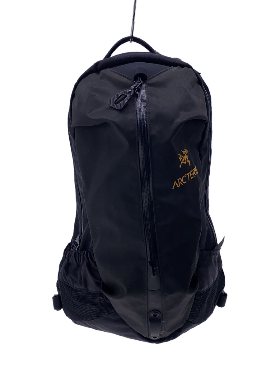 【中古】ARC’TERYX◆リュック/ナイロン/BLK/6029-105473-11/16【バッグ】