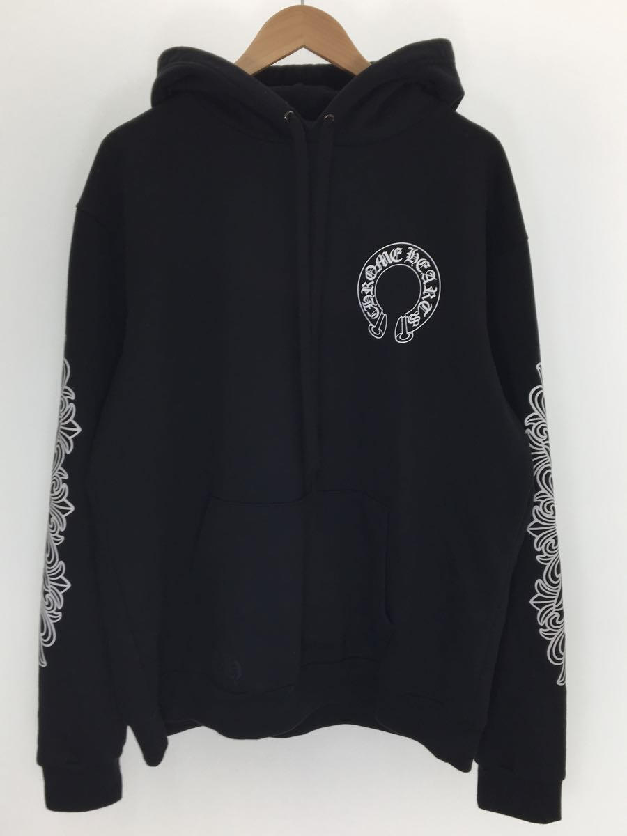 【中古】CHROME HEARTS◆パーカー/L/コ