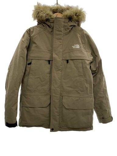 【中古】THE NORTH FACE◆MCMURDO PARKA_マクマードパーカ/L/ナイロン/BEG【メンズウェア】 【中古】THE NORTH FACE◆MCMURDO PARKA_マクマードパーカ/L/ナイロン/BEG【メンズウェア】