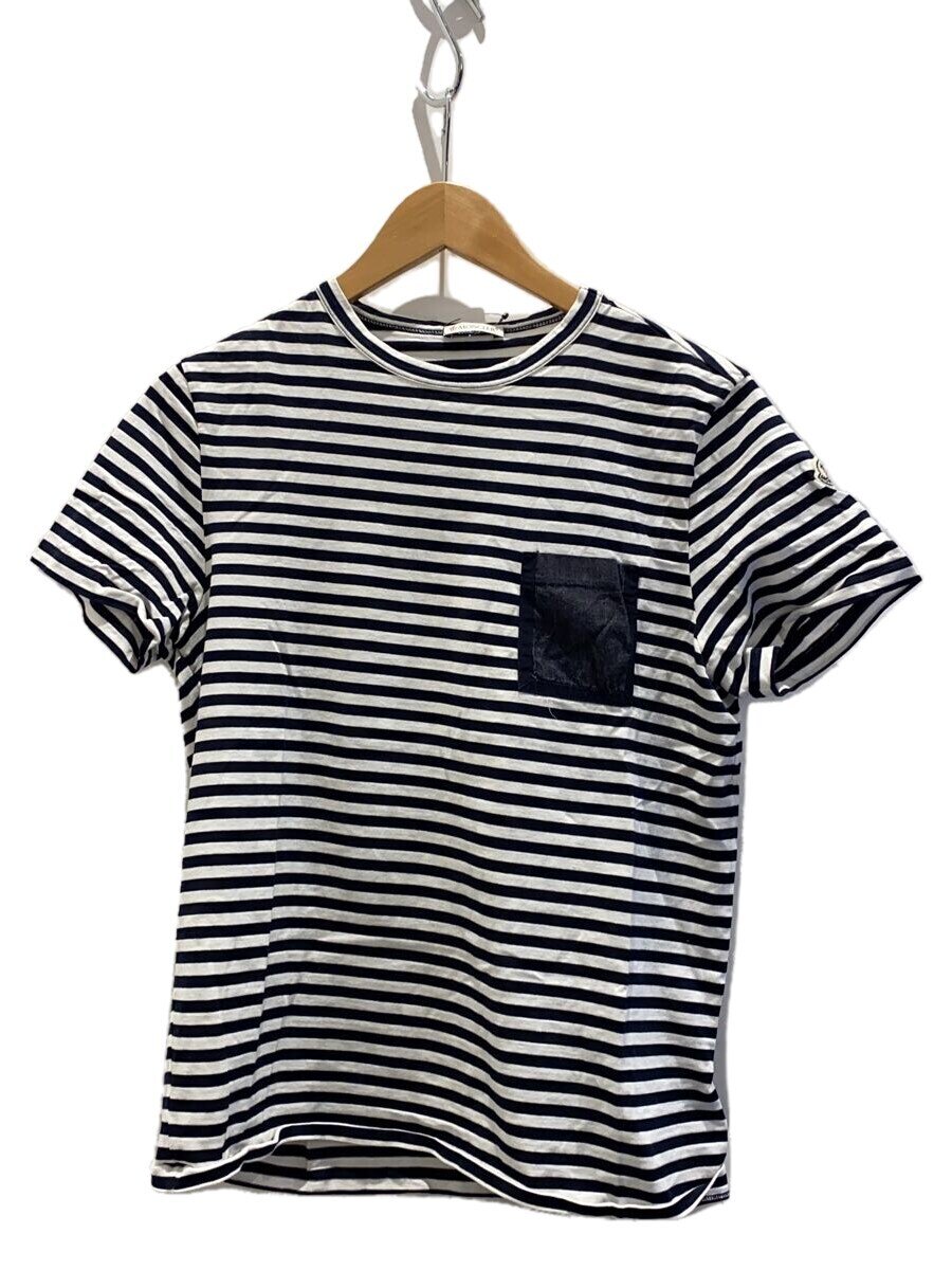 【関税込み】Moncler ブラック&ホワイト ボーダー Tシャツ 楽天市場】ボーダー tシャツ(ブランドモンクレール)(Tシャツ