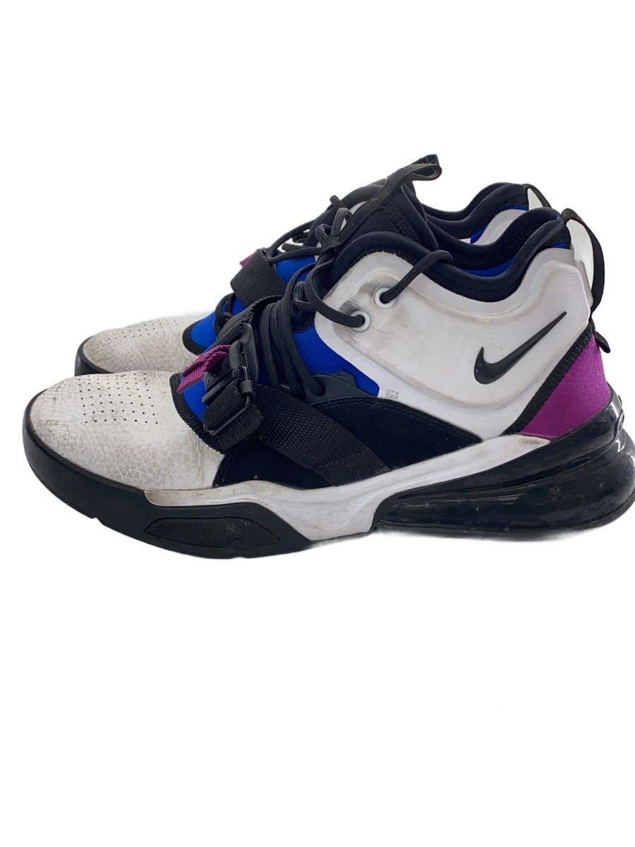 NIKE◆AIR FORCE 270/Blue/Purple/ハイカットスニーカー/27cm/WHT/AH6772-101