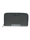 【中古】MIU MIU◆長財布/レザー/BLK/レディース/5ML506【服飾雑貨他】