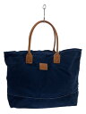【中古】HERITAGE◆デニムトートバッグ/レザー/インディゴ【バッグ】(4)