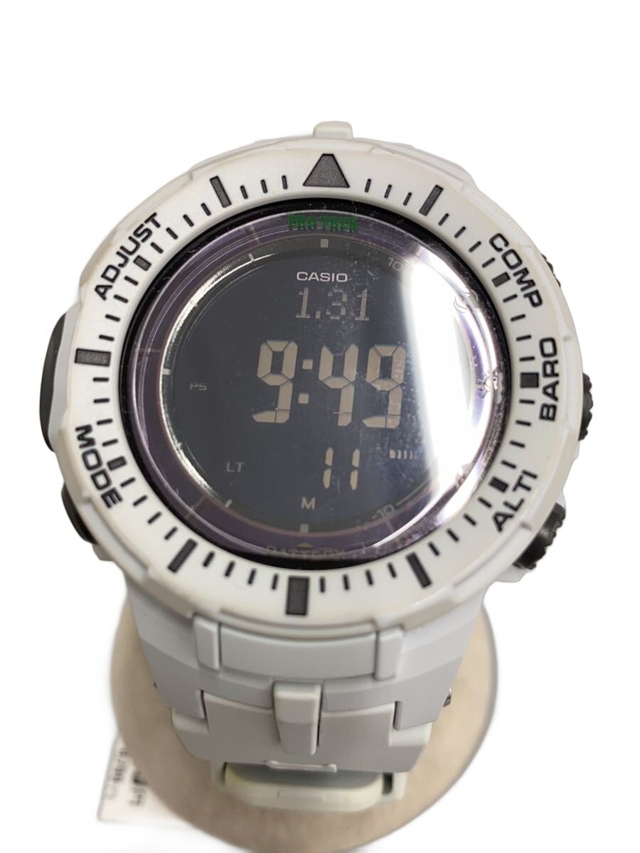 【中古】CASIO◆ソーラー腕時計・PROTREK/デジタル//【服飾雑貨他】
