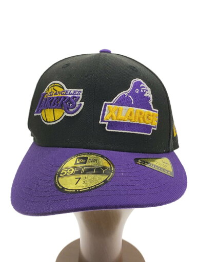 【中古】NEW ERA◆ヘッドウェア/7 1/2/コットン/BLK/メンズ/LAKERS【服飾雑貨他】 【中古】NEW ERA◆ヘッドウェア/7 1/2/コットン/BLK/メンズ/LAKERS【服飾雑貨他】