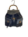 【中古】GUCCI◆リュック/スウェード/BLK/無地/003・2058・0016【バッグ】(4)