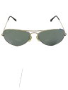 【中古】Ray-Ban◆サングラス/ティアドロップ/SLV/BLK/メ...(4)