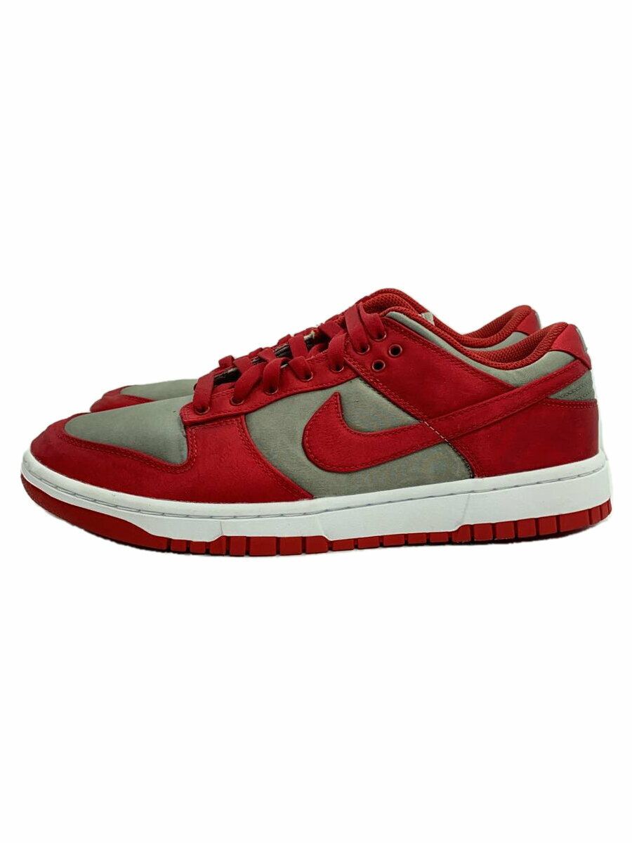 NIKE◆DUNK LOW ESS SNKR/27.5cm/レッド/DX5931-001/Dunk Low/UNLV Satin