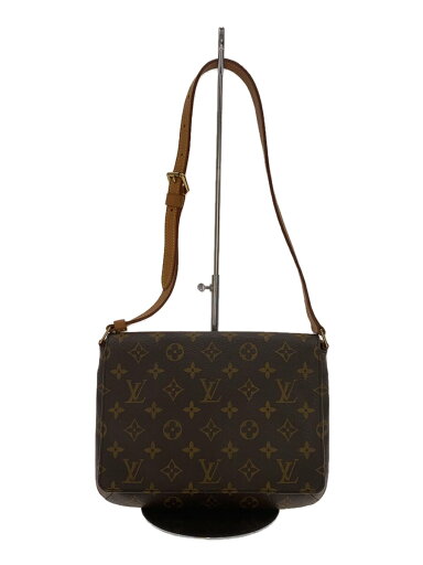 【中古】LOUIS VUITTON◆ミュゼット・タンゴ_モノグラム・キャンバス_ショートショルダー_BRW/PVC/BRW【バッグ】 【中古】LOUIS VUITTON◆ミュゼット・タンゴ_モノグラム・キャンバス_ショートショルダー_BRW/PVC/BRW【バッグ】