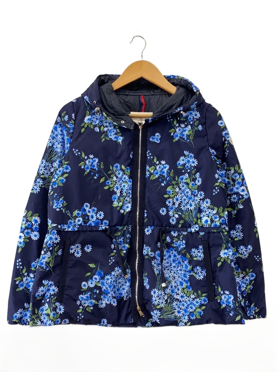 モンクレール　花柄フード付きジャケット ネイビー　サイズ０ 楽天市場】花柄（ブランドモンクレール）（コート・ジャケット