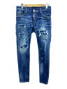 【中古】DSQUARED2◆ボトム/48/コットン/NVY/S74LB1052【メンズウェア】(4)