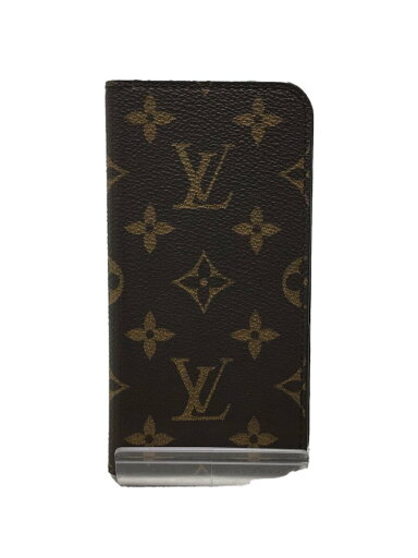 【中古】LOUIS VUITTON◆M61503/GalaxyS6・フォリオ_モノグラム_BRW/PVC/BRW//【服飾雑貨他】 【中古】LOUIS VUITTON◆M61503/GalaxyS6・フォリオ_モノグラム_BRW/PVC/BRW//【服飾雑貨他】