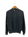 【中古】crepuscule◆Moss Stitch Half Zip Pullover/2/コットン/NVY/2403-003//【メンズウェア】