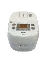 【中古】TOSHIBA◆炊飯器 RC-5XE5(KW)【家電・ビジュアル・オーディオ】
