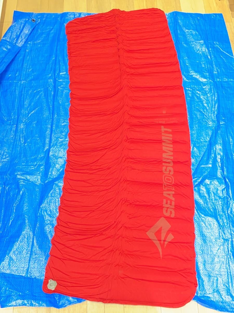 【中古】SEATOSUMMIT◆テントマット/RED//【スポーツ】