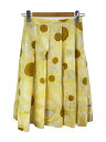 【中古】MARNI◆スカート/36/コットン/YLW/花柄/G0MA046V0UTC150【レディースウェア】