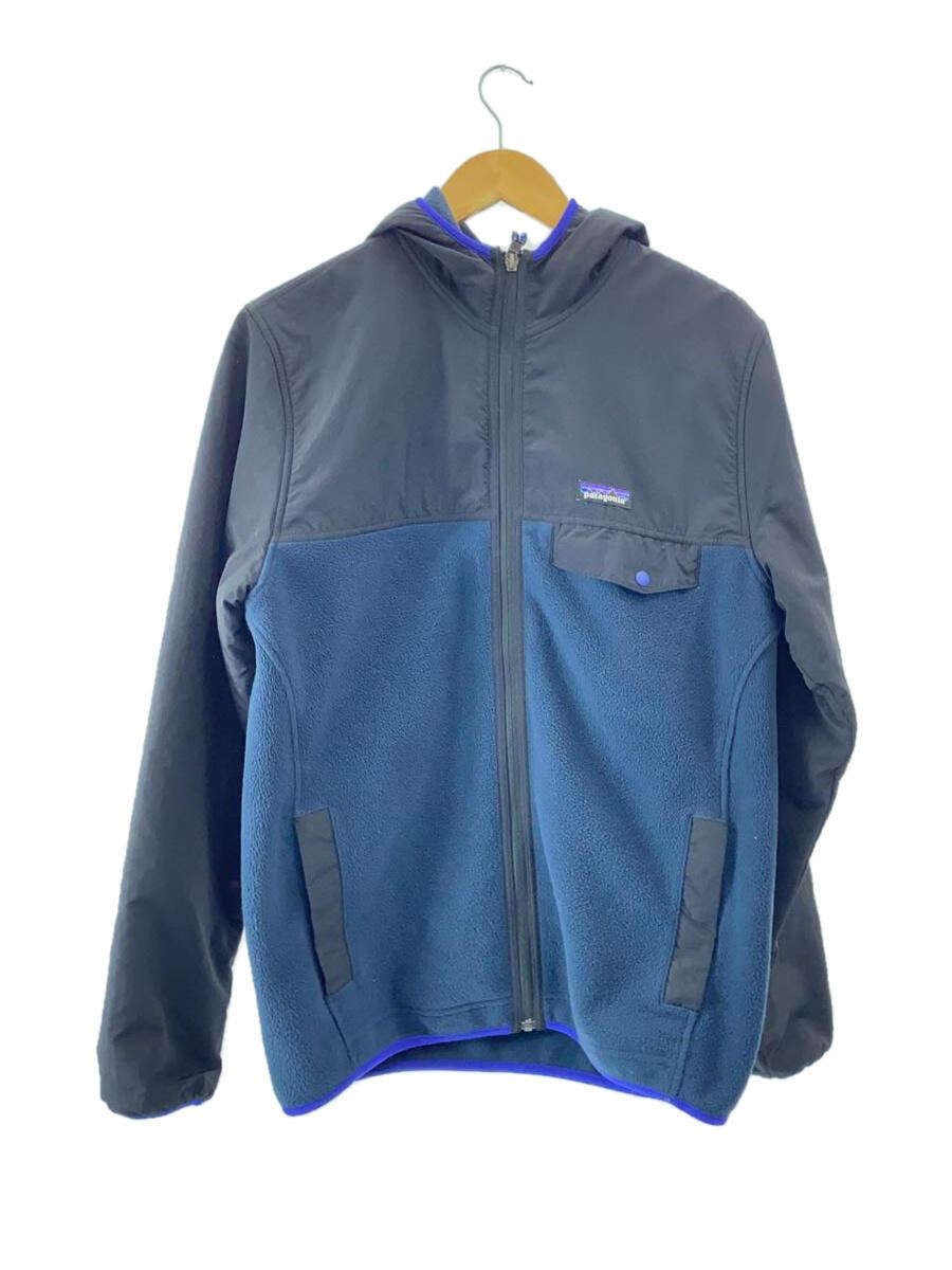 【中古】patagonia◆フリースジャケット/M/ナイロン/NVY/25470FA14/シェルドシンチラ【メンズウェア】