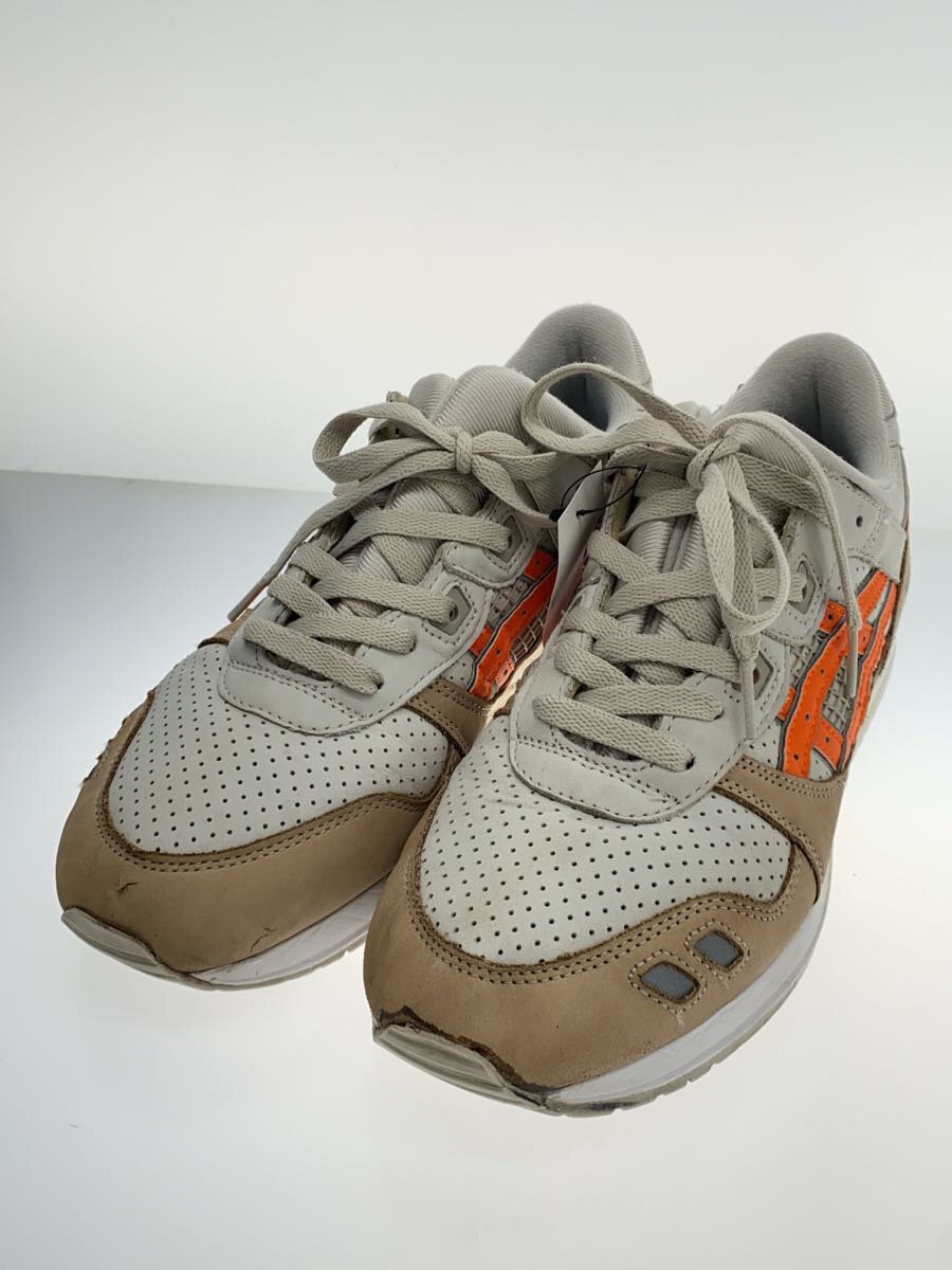 【中古】ASICS◆ローカットスニーカー/27.5cm/GRY/KITH Gel Lyte 3//【シューズ】