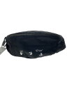 【中古】OFF-WHITE◆ウエストバッグ/ナイロン/BLK/OMNA074F20FAB0011001【バッグ】