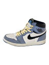 【中古】NIKE◆AIR JORDAN 1 RETRO HIGH OG_エアジョーダン 1 レトロ ハイ OG/27cm/BLU【シューズ】(4)