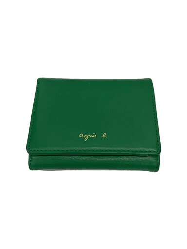 【中古】agnes b.◆3つ折り財布/--/GRN/レディース【服飾雑貨他】 【中古】agnes b.◆3つ折り財布/--/GRN/レディース【服飾雑貨他】