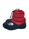 【中古】THE NORTH FACE◆Nuptse Bootie/ブーツ/22cm/RED/8051729N3X【シューズ】(4)